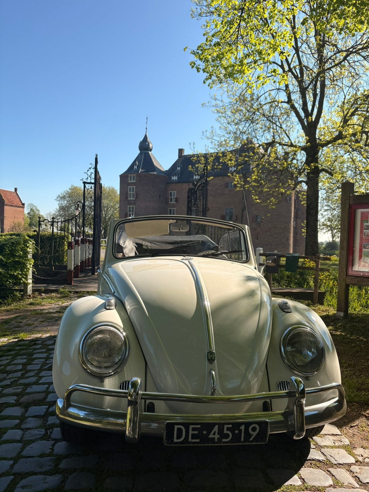 Volkswagen kever 1200 cabriolet., Auto's, Cabriolet, Volkswagen, Wit, Overige kleuren