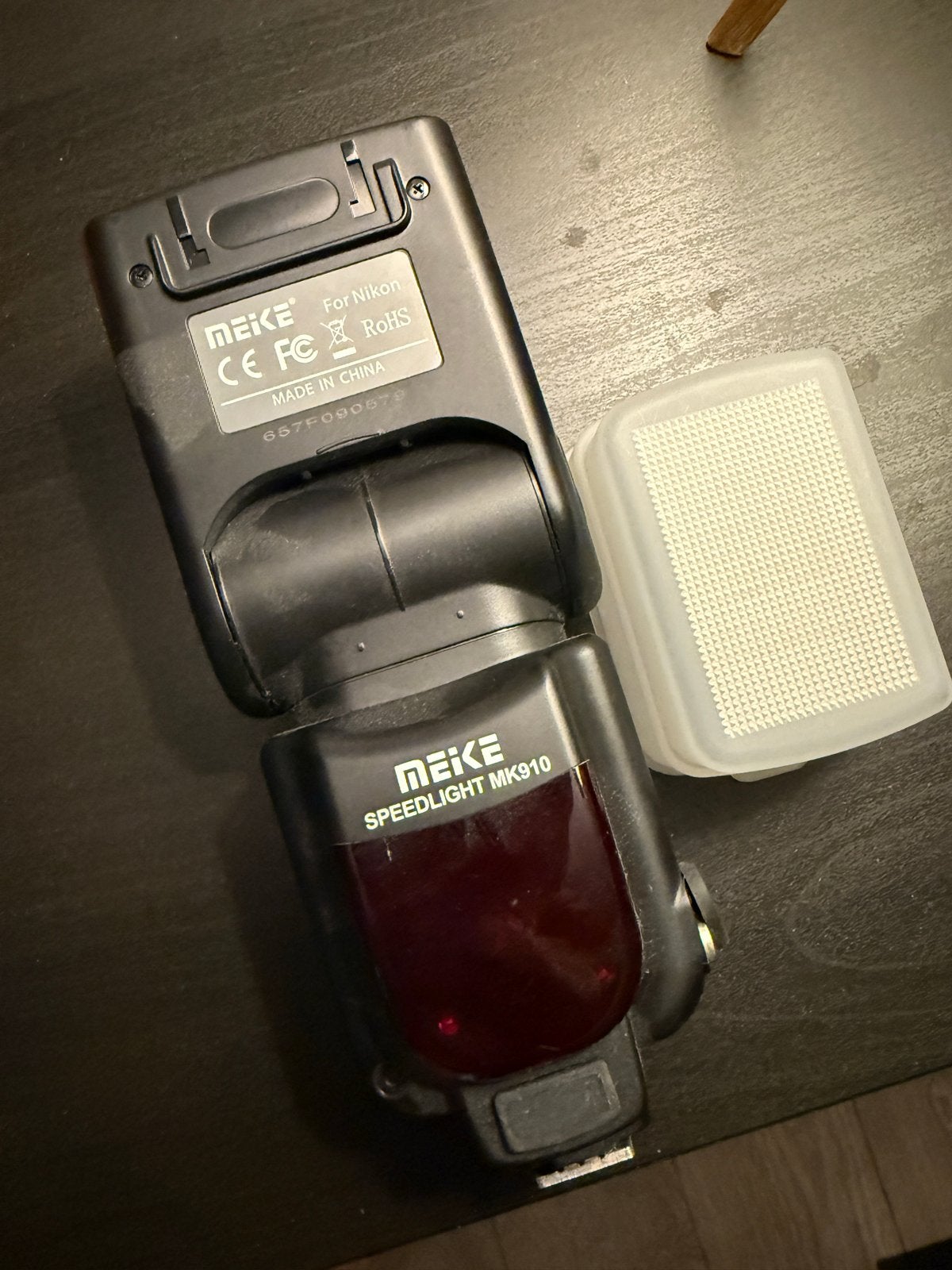 Meike Speedlight MK910 Flitser voor Nikon - TTL, HSS, Audio, Tv en Foto, Fotografie | Flitsers, Diffuser, Externe flitser, Ophalen of Verzenden