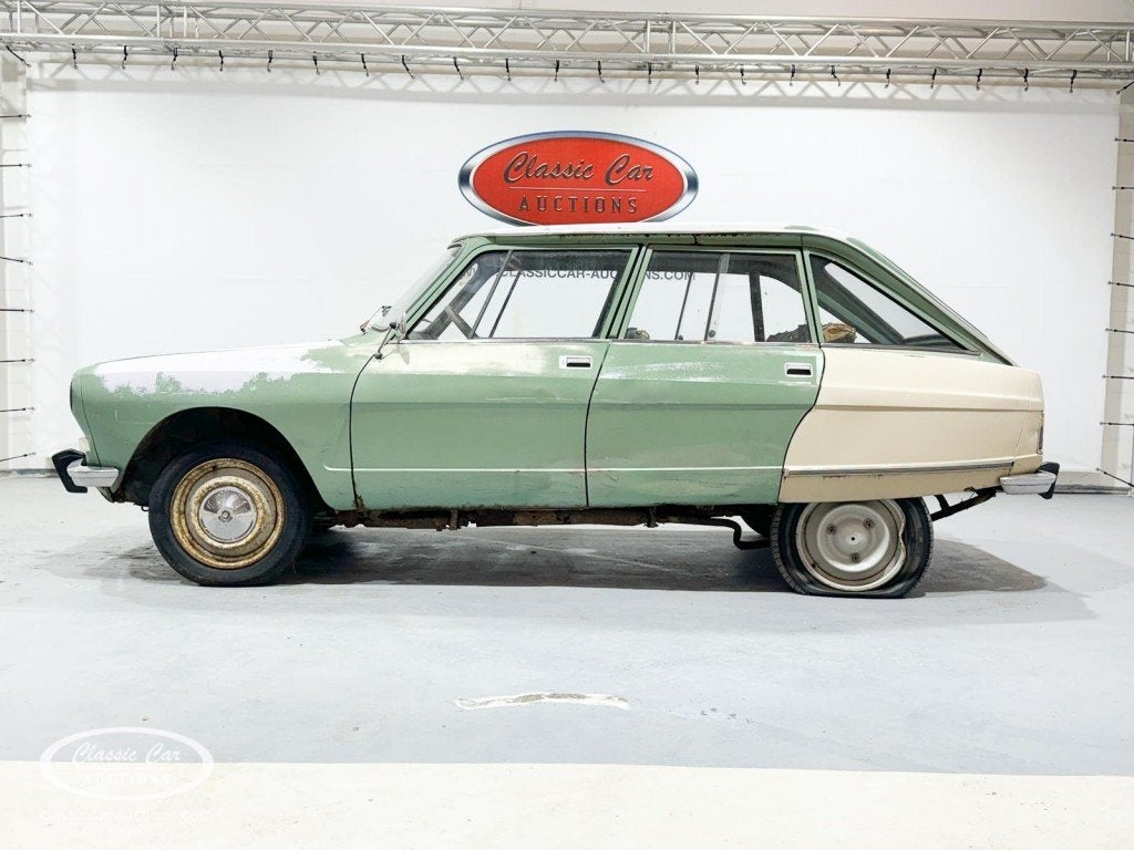 Citroen AMI 8  - ONLINE AUCTION, Auto's, Oldtimers, Citroën, Bedrijf, Handgeschakeld, Groen