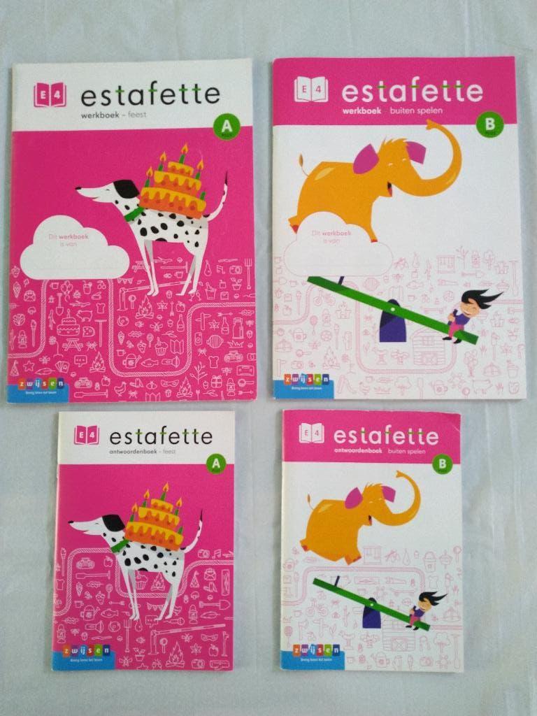 Estafette Versie 3 – Groep 4 – Pakket E4 Plus, Ophalen of Verzenden, Nieuw, Overige niveaus, Nederlands
