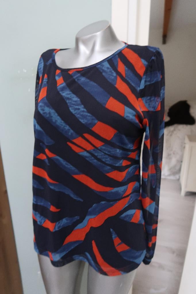Geisha prachtige blouse voile mouwen viscose 36, Overige kleuren, Geisha, Ophalen of Verzenden, Zo goed als nieuw