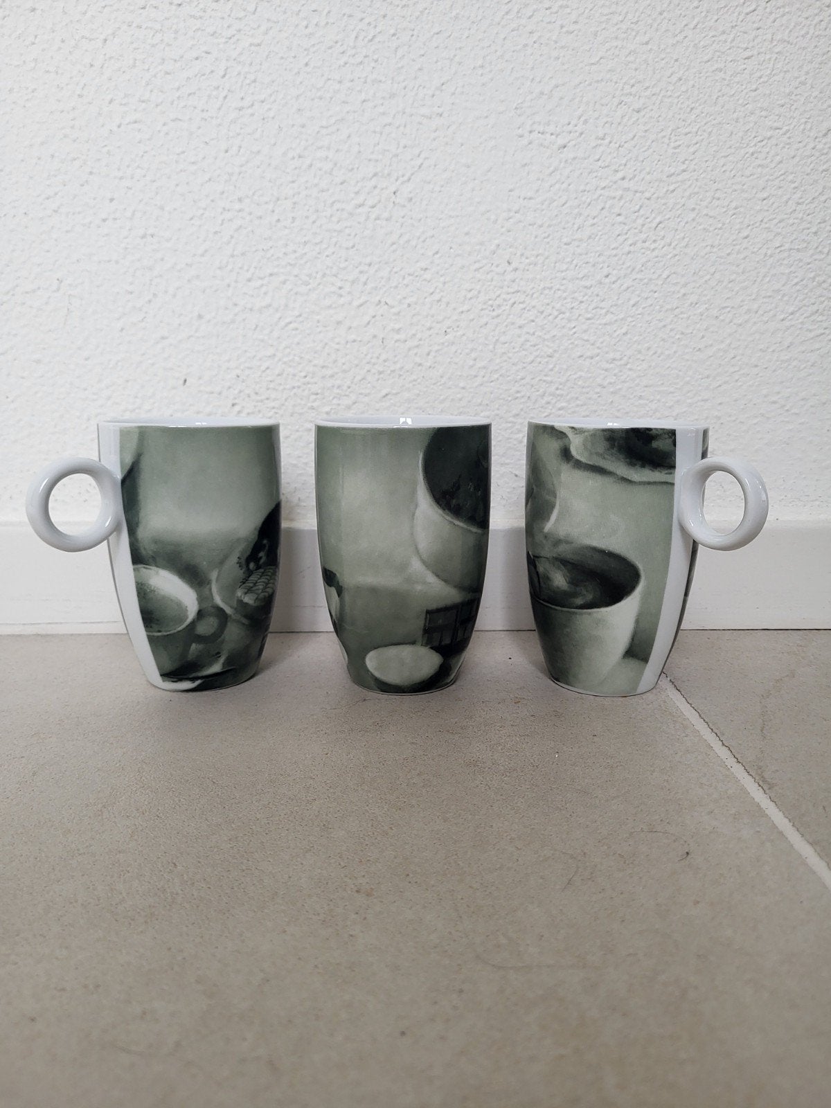3 koffiekopjes, Huis en Inrichting, Ophalen, Overige merken, Zo goed als nieuw, Overige stijlen