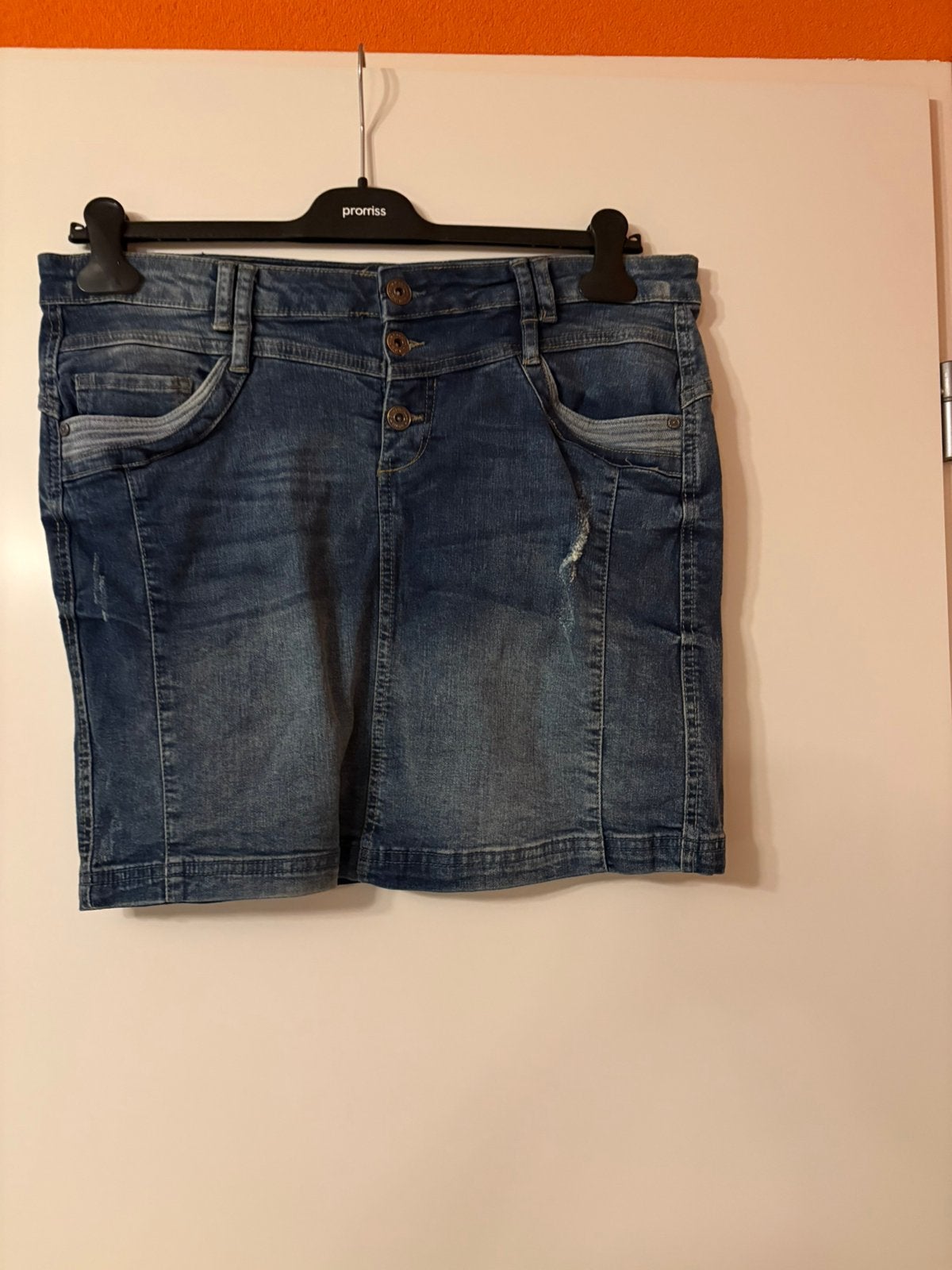 Mini spijkerrok, Kleding | Dames, Rokken, Blauw, Maat 42/44 (L), Ophalen of Verzenden, Zo goed als nieuw