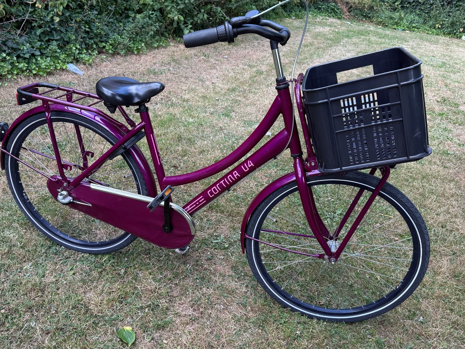 Cortina U4 Transportfiets 26 inch met 3 versnellingen, Ophalen, Gebruikt, Versnellingen