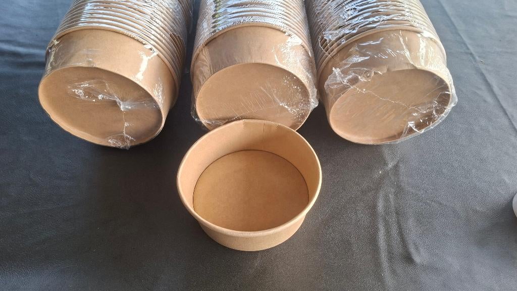 150x Take Dis Salade bakjes karton 1300ml., ., Nieuw, Ophalen of Verzenden, .