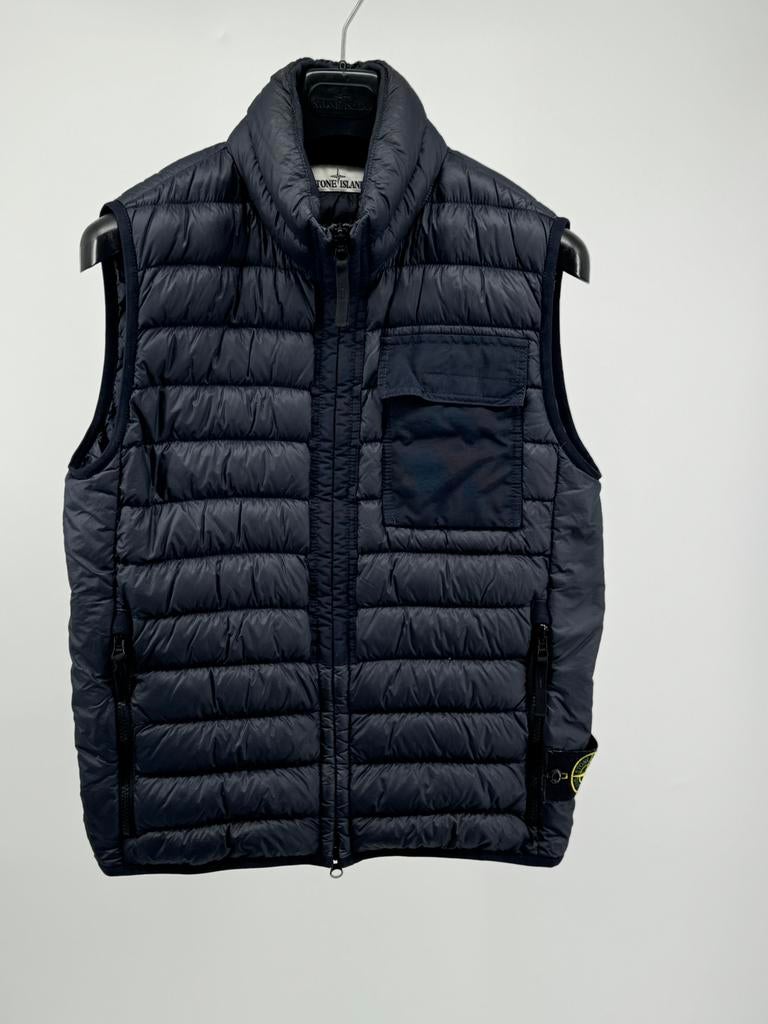 Stone Island Bodywarmer, Stone, Zwart, Ophalen of Verzenden, Zo goed als nieuw