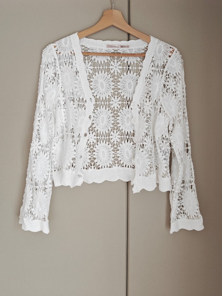 Esqualo vest | wit | Maat XS, Kleding | Dames, Wit, Esqualo, Ophalen of Verzenden, Maat 34 (XS) of kleiner