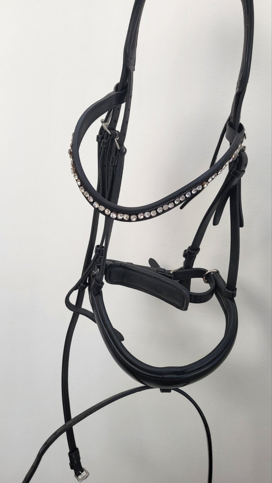 Trenshoofdstel Passier nieuw Spirit Blu zwart/zilver FULL, Dieren en Toebehoren, Paarden en Pony's | Hoofdstellen en Tuigage, Ophalen of Verzenden