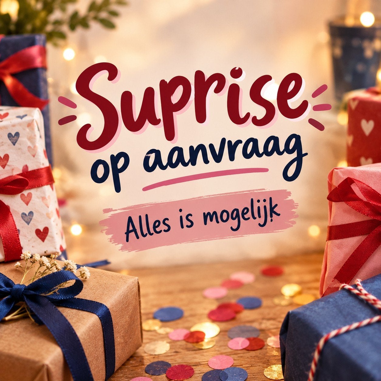 Suprise op aanvraag omgeving Rotterdam!, Ophalen, Nieuw