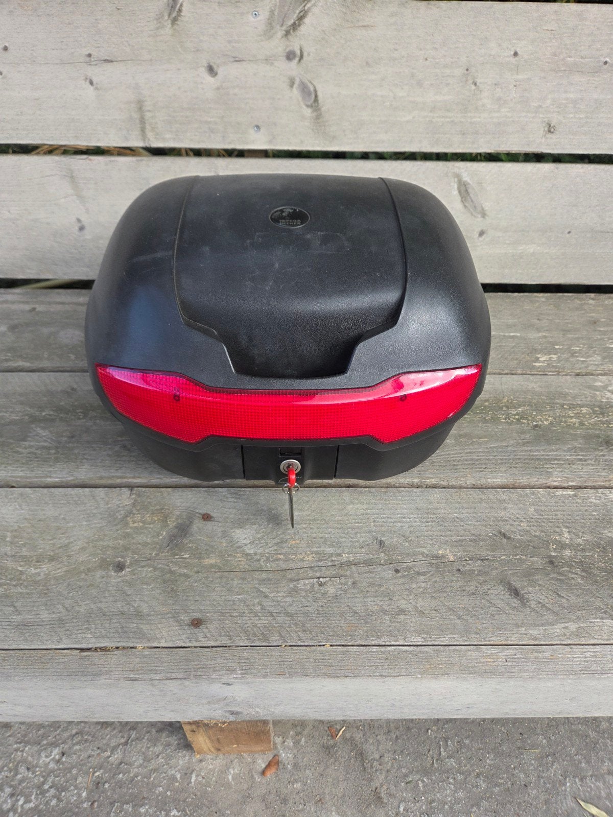 Hepco & Becker Topkoffer met 2 sleutels, Motoren, Accessoires | Koffers en Tassen, Ophalen of Verzenden, Gebruikt