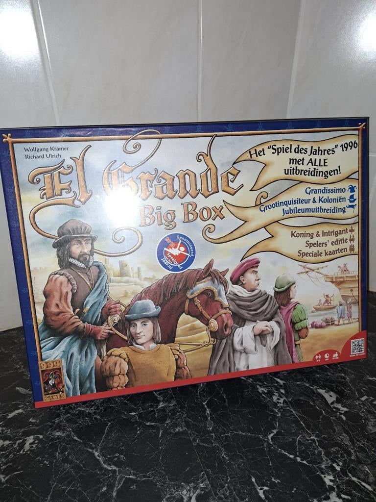 El Grande Big Box bordspel Nieuw, Ophalen of Verzenden, Nieuw