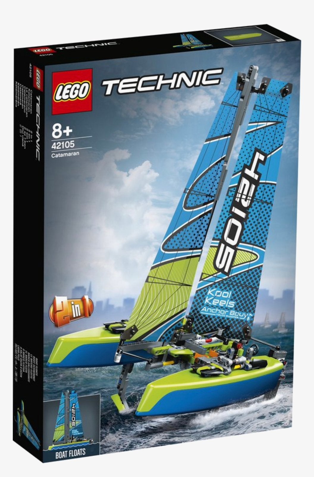 Lego Technic 42105 Catamaran / grote boot - O26, Lego, Lego, Lego, Ophalen of Verzenden