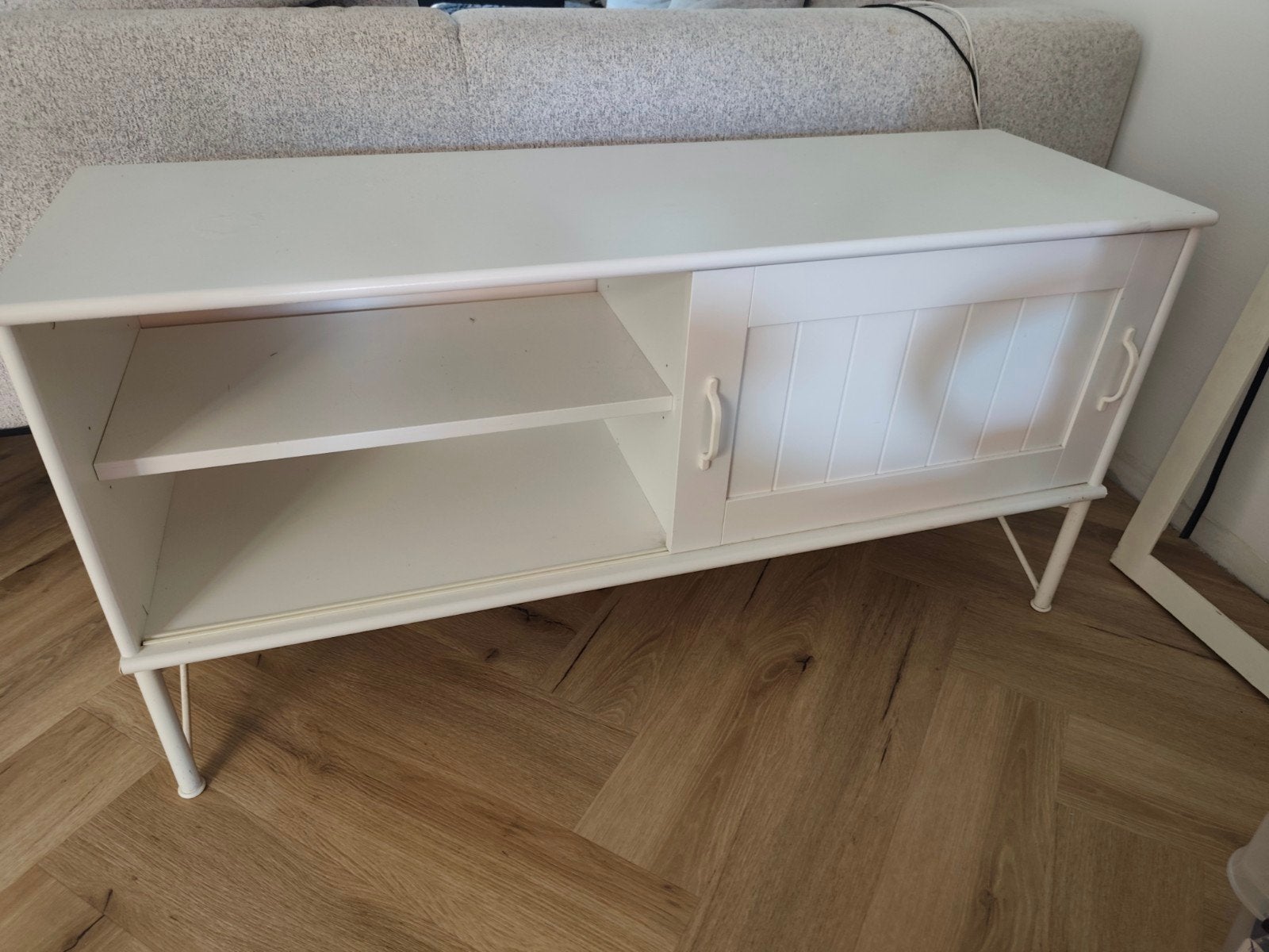 IKEA TV meubel wit, zo goed als nieuw, 115x60 cm, Ophalen