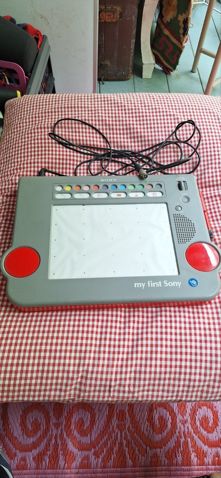 My First Sony Electronic Sketch Pad HB-A5050P, Ophalen of Verzenden, Gebruikt, Knutselen, Met geluid