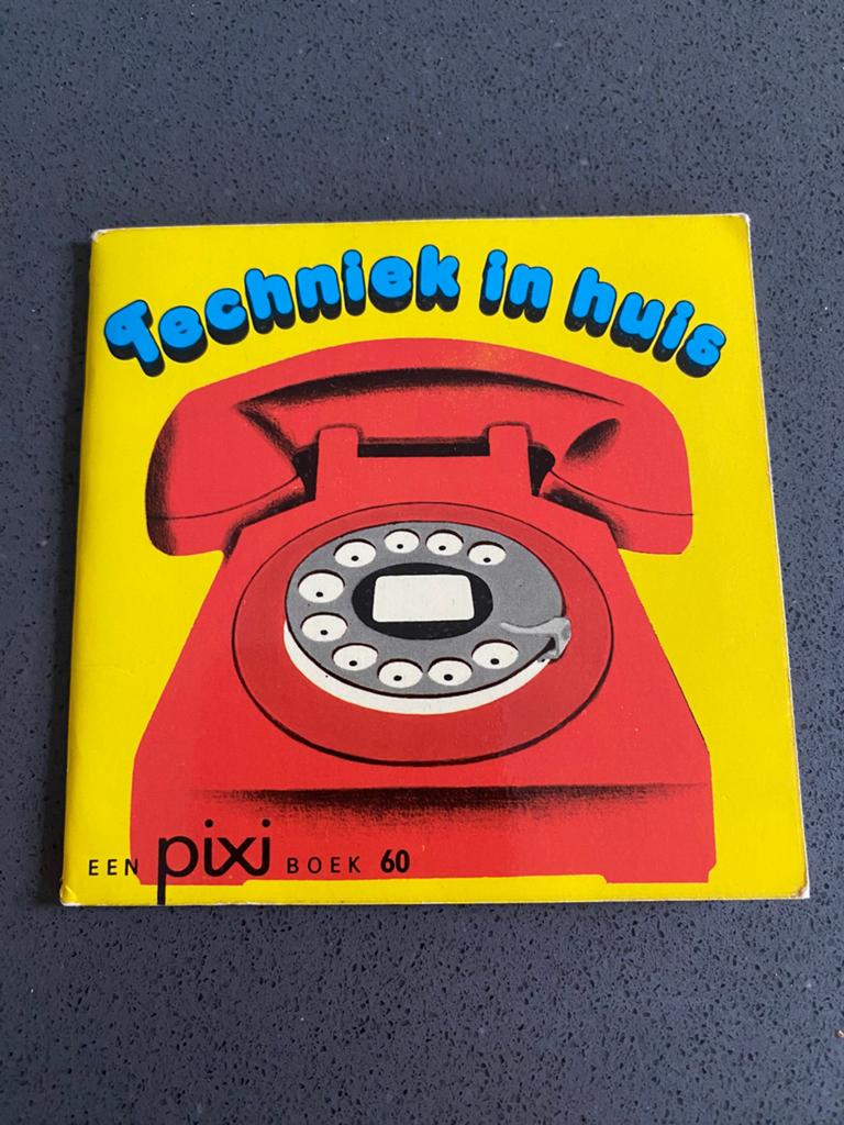 Vintage Pixi Boek nr 60 - Techniek in huis, Boeken, Kinderboeken | Kleuters, Ophalen of Verzenden, Gelezen