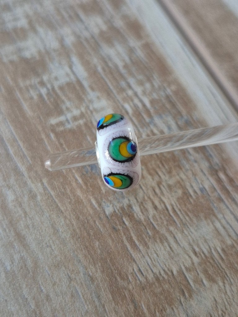 Trollbeads Uniek Monster Egg CC HTF, Sieraden, Tassen en Uiterlijk, Bedels, Glas of Kristal, Nieuw, Ophalen of Verzenden, Trollbeads