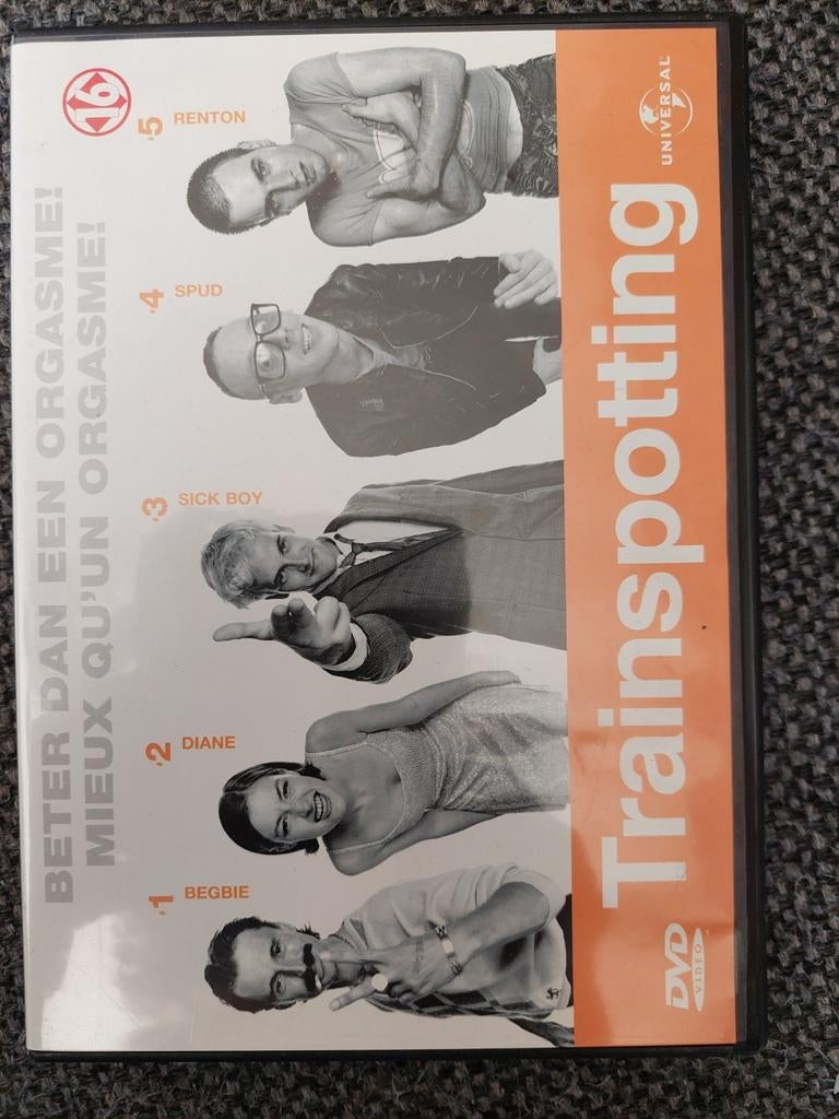 Trainspotting DVD - Klassieke film, Vanaf 16 jaar, Ophalen of Verzenden, Gebruikt