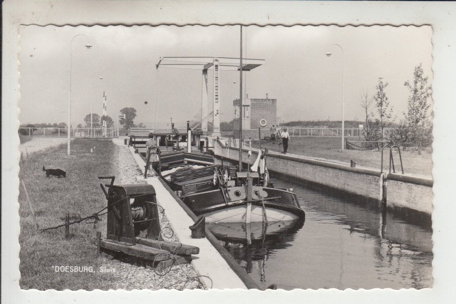 Doesburg, Sluis, Ophalen of Verzenden, 1960 tot 1980, Ongelopen, Gelderland