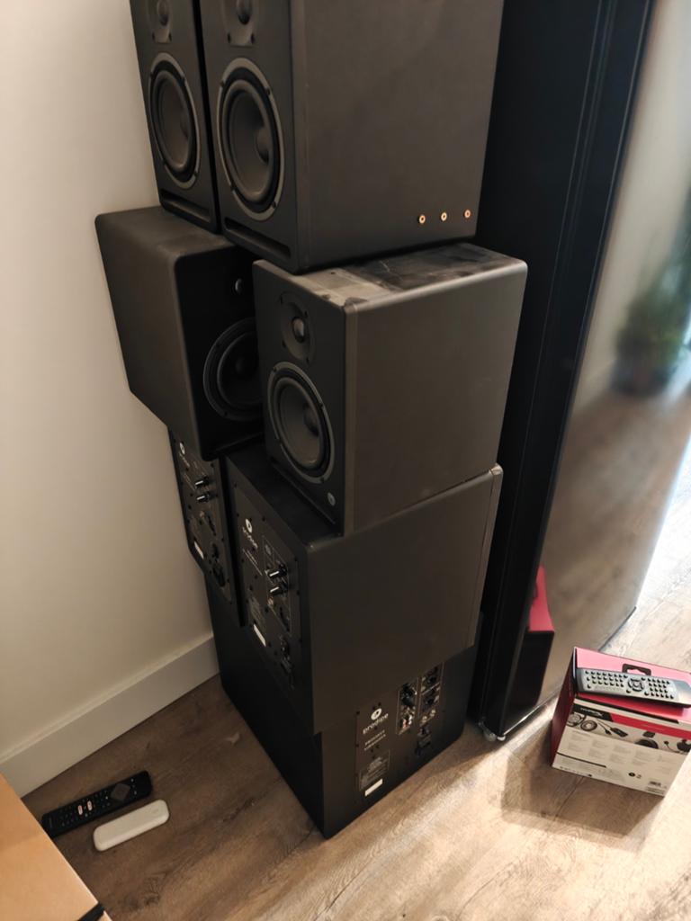 Prodipe actieve surround sound set monitoren, Audio, Tv en Foto, Luidsprekers, Overige merken, Gebruikt, Ophalen of Verzenden