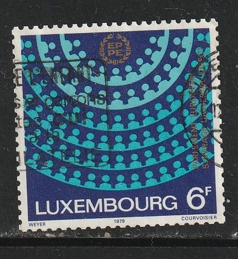 Verenigd Europa 1979 - Luxemburg - Parlement verkiezingen, Ophalen, Gestempeld, Overige thema's