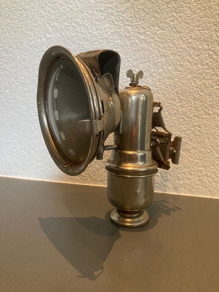 carbidlamp Riemann, Antiek en Kunst, Ophalen