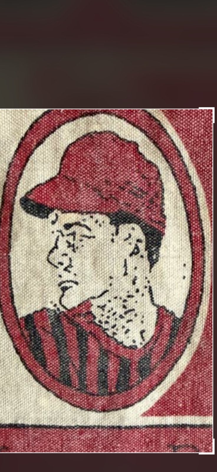 Baseball / american jeans company / canvas doek, Antiek en Kunst, Ophalen of Verzenden
