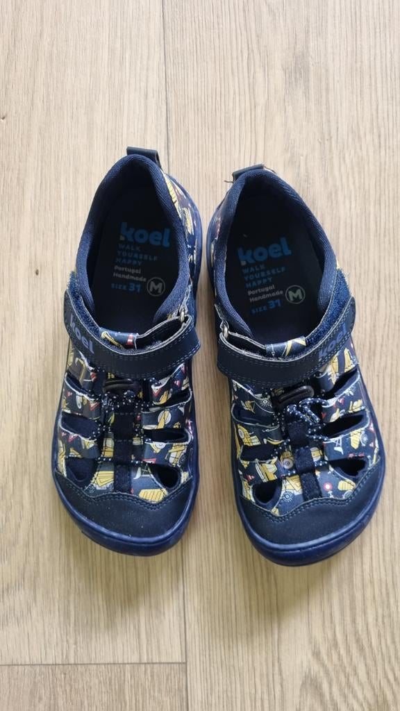 Nieuwe Koel barefoot sandalen autoprint maat 31, Jongen of Meisje, Schoenen, Nieuw, Ophalen of Verzenden