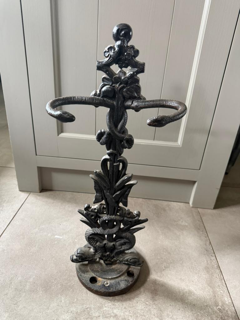 Paraplu houder, Huis en Inrichting, Woonaccessoires | Paraplubakken, Ophalen, Gebruikt, Metaal
