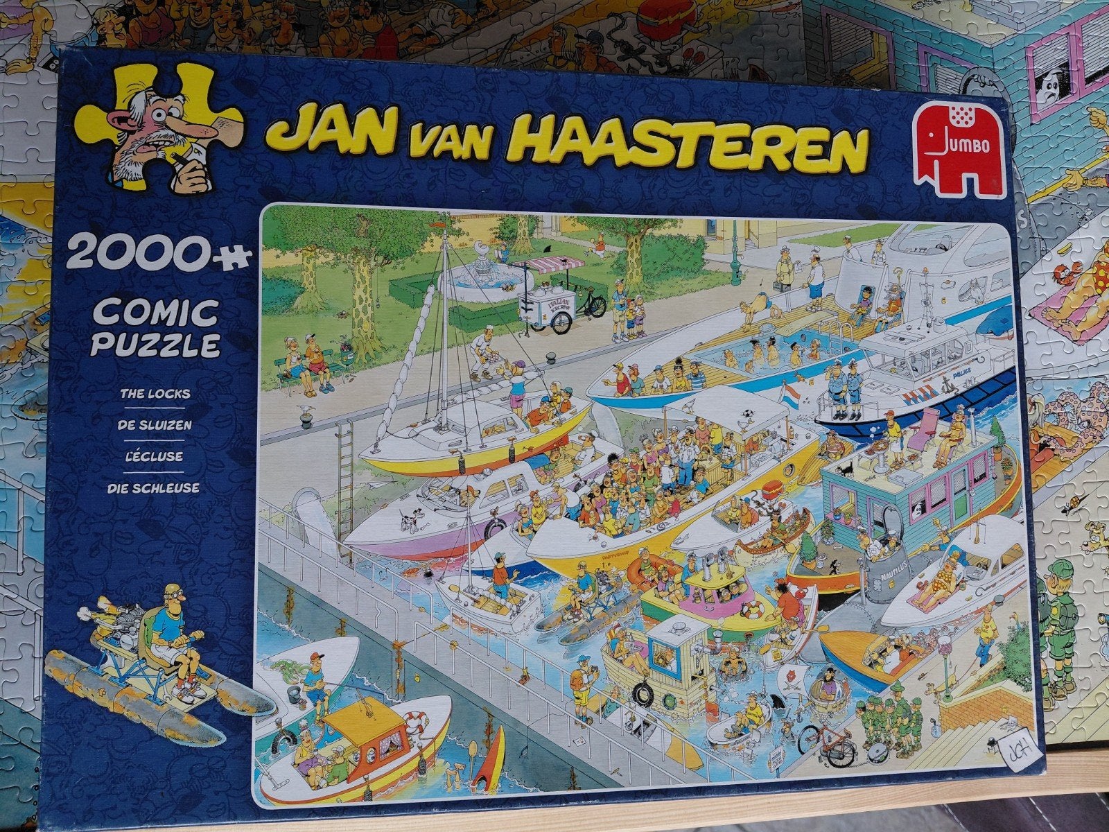 Van Haasterpuzzels,2000 stukjes ,compleet.bieden, Ophalen, Meer dan 1500 stukjes, Zo goed als nieuw