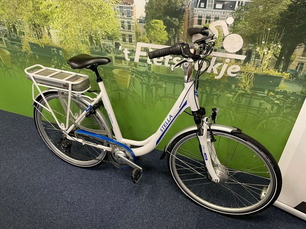 Fietshokje Raaks: Stella Allegra elektrische damesfiets, Niet ingevuld, Niet ingevuld, Ophalen of Verzenden, Zo goed als nieuw