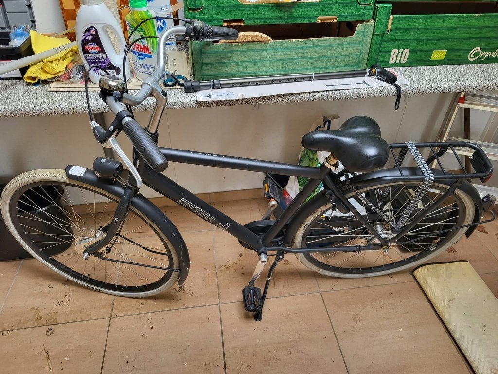 Te koop: Cortina fiets, Fietsen en Brommers, Minder dan 10 versnellingen, Gebruikt, Schijfrem, Ophalen