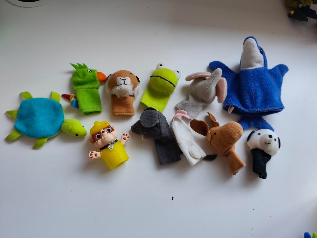 Vinger poppetjes, Kinderen en Baby's, Speelgoed | Babyspeelgoed, Ophalen, Overige typen