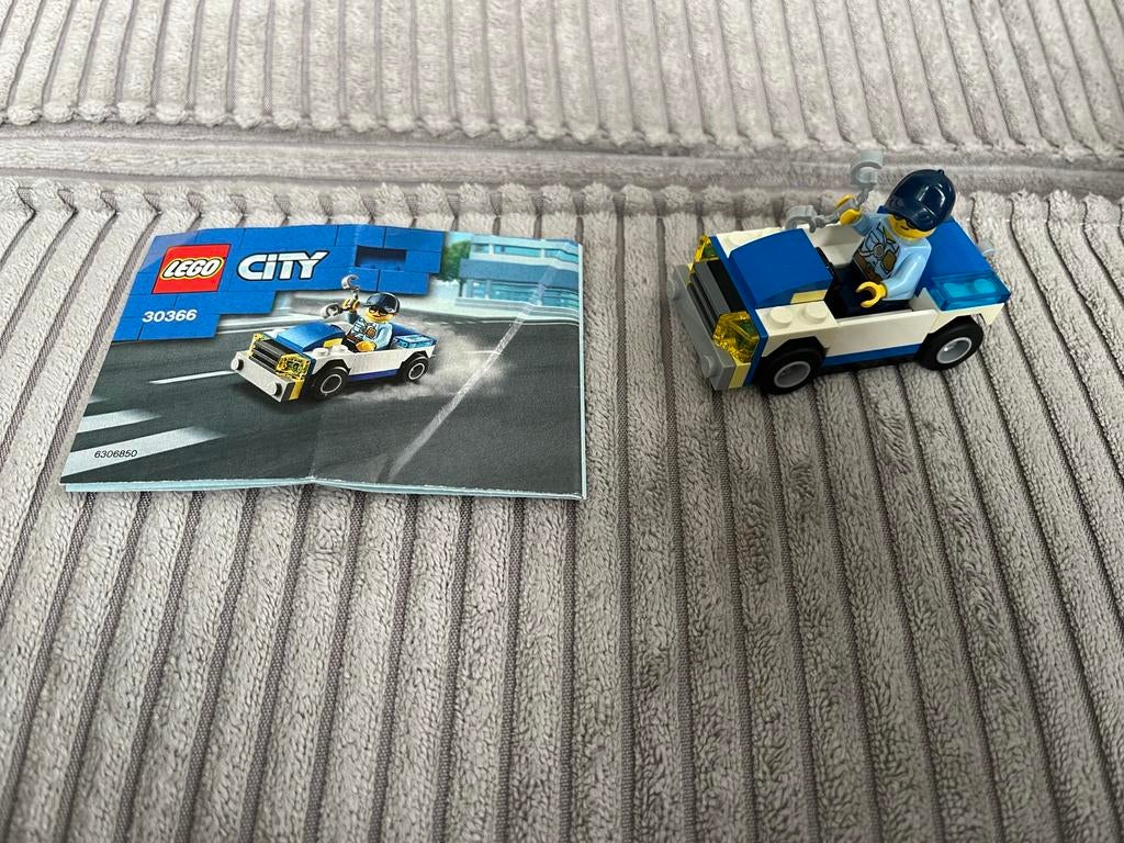 LEGO City Politieauto 30366 met minifiguur en instructies, Kinderen en Baby's, Speelgoed | Duplo en Lego, City, Lego, Ophalen of Verzenden