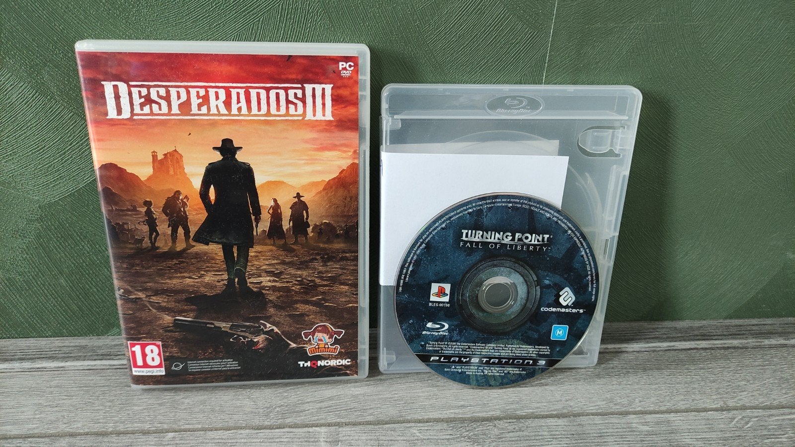 Turning point fall of Liberty ps3 en gratis desperados 3 pc, Ophalen of Verzenden, Zo goed als nieuw