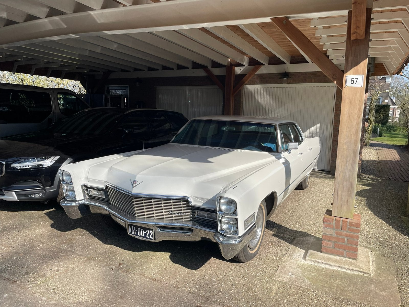 Cadillac Sedan-de-Ville 7.7 AUT 1968 Wit, Auto's, Automaat, Wit, Radio, Particulier