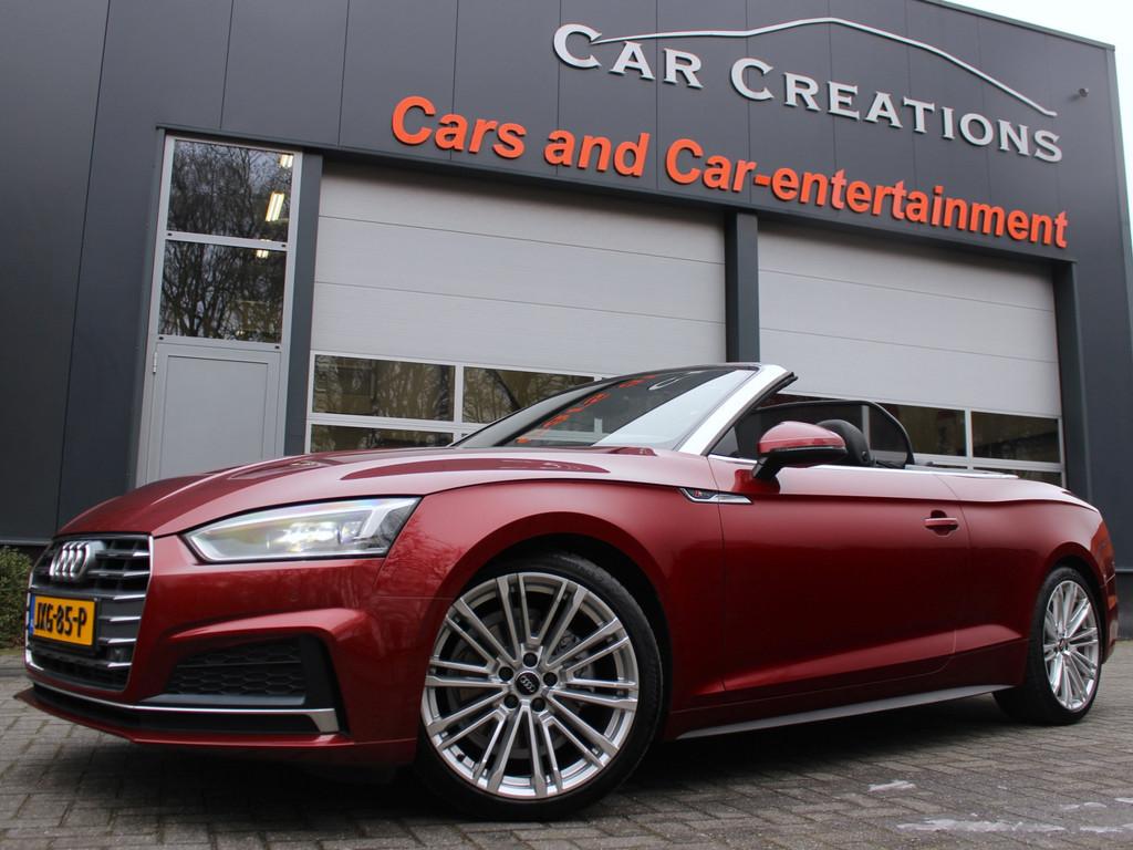 Audi A5 Cabriolet 40 TFSI Design Pro S-Line Plus Virtual Coc, Gebruikt, Euro 6, 4 stoelen, Bedrijf