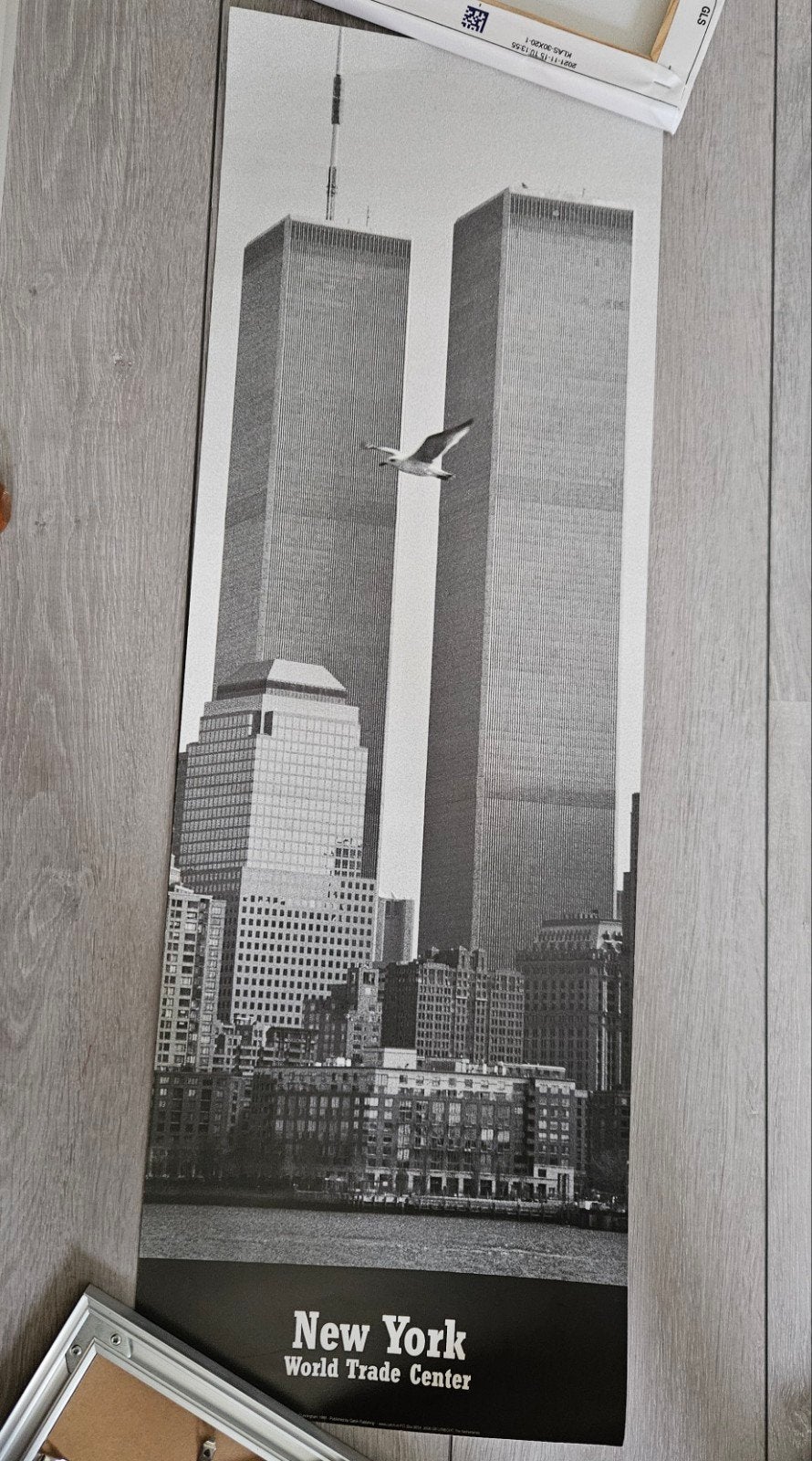 Zwartwit poster, Minder dan 50 cm, Ophalen of Verzenden, Zo goed als nieuw, Foto of Poster
