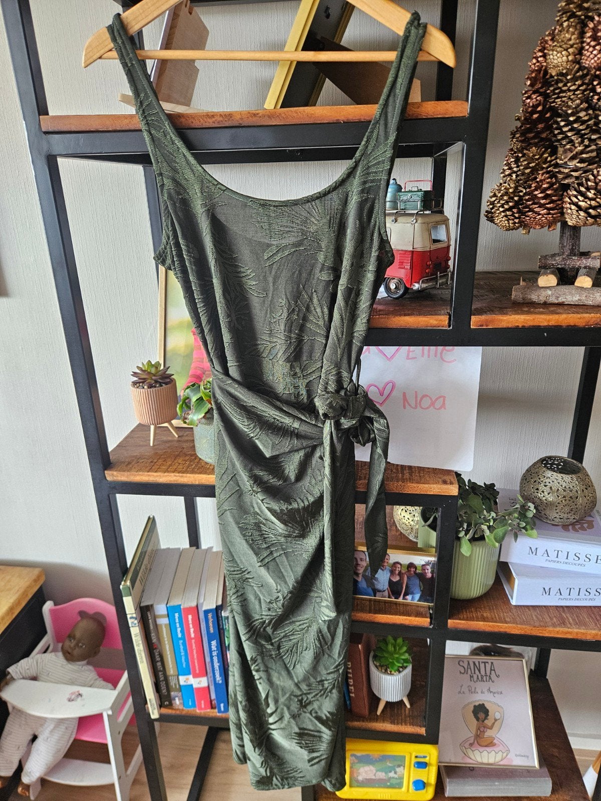 Zomer midi jurk Mango, Ophalen, Zo goed als nieuw, Maat 38/40 (M)