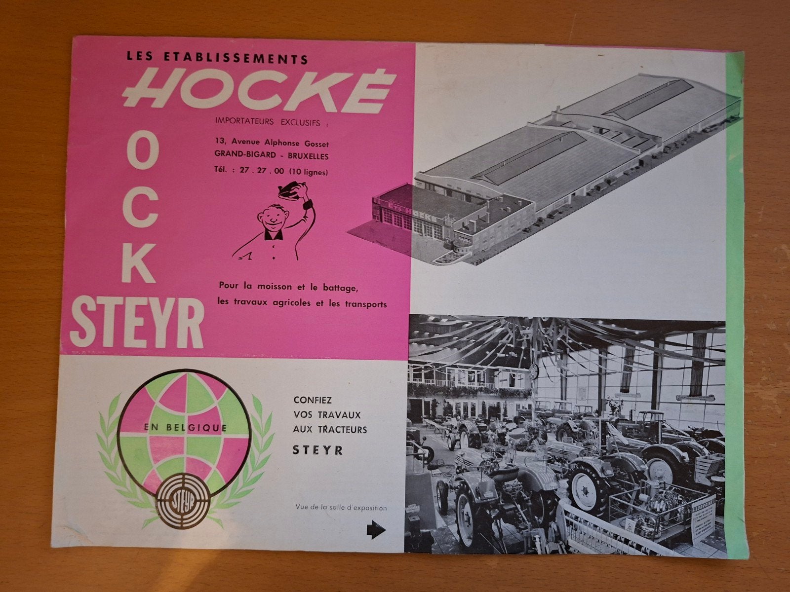 Folder Steyr 80, 86, 188, 190, 288 en 185a, Ophalen of Verzenden, Gelezen, Tractor en Landbouw