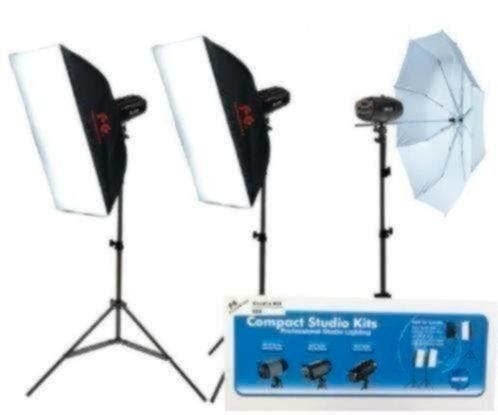 Falcon Eyes Studioflitsset SSK-3200D met Tas en Triggerset, Audio, Tv en Foto, Fotografie | Fotostudio en Toebehoren, Lamp of Flitsset