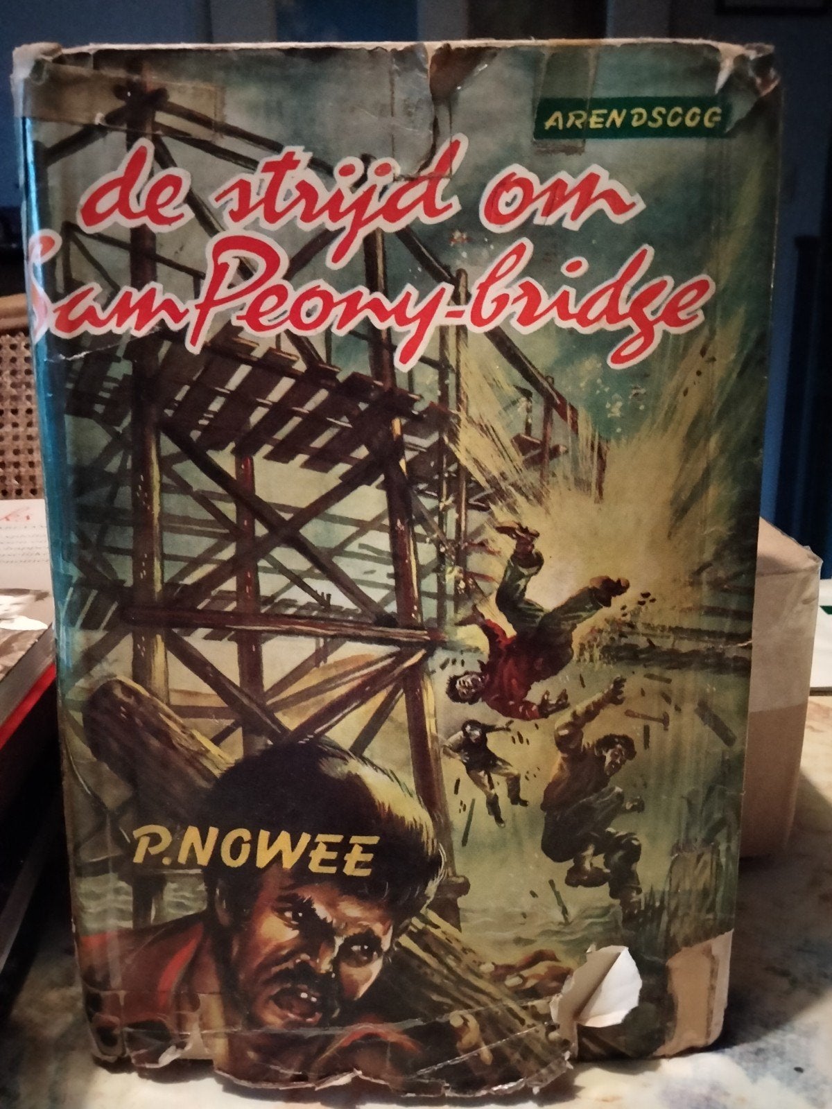 De strijd om SamPeony-Bridge P. Nowee, Ophalen of Verzenden, Gelezen