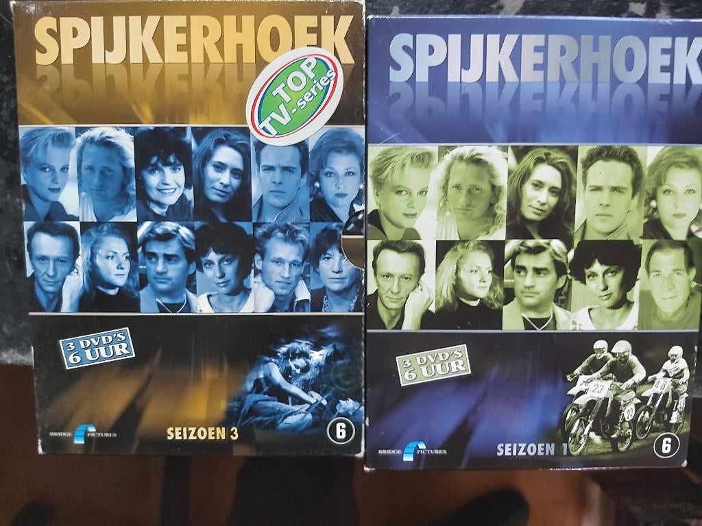 spijkerhoek  1   en 3, Cd's en Dvd's, Dvd's | Tv en Series, Vanaf 9 jaar, Ophalen of Verzenden, Gebruikt, Drama