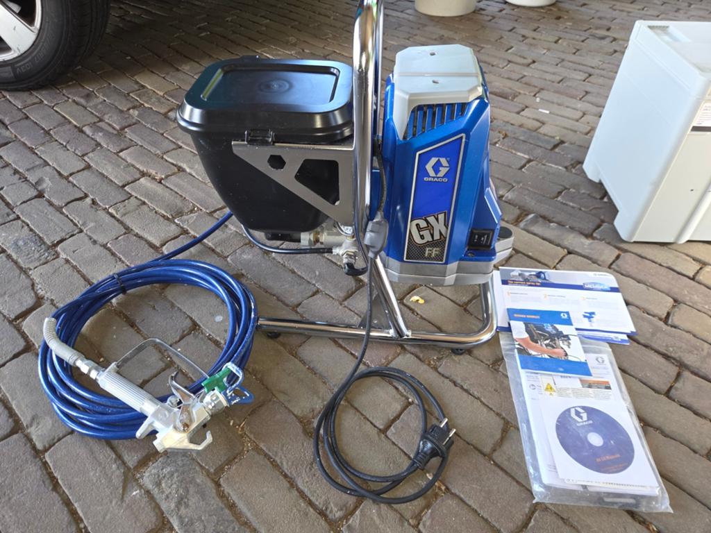 Graco GX FF, Ophalen of Verzenden, Zo goed als nieuw, Verfspuit of Verfpomp