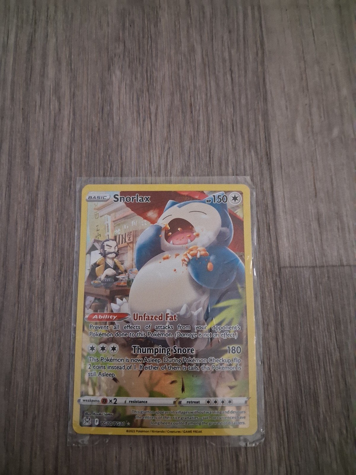 snorlax full art, Ophalen, Zo goed als nieuw