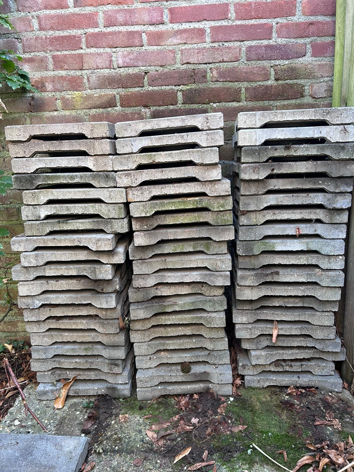 Plavuizen met afwatering 30x30, Ophalen, Gebruikt, 10 m² of meer, Beton