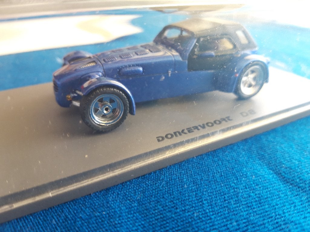 Donkervoort D8  blauw metallic - Replicars - certificaat, Ophalen of Verzenden, Zo goed als nieuw, Auto, Overige merken