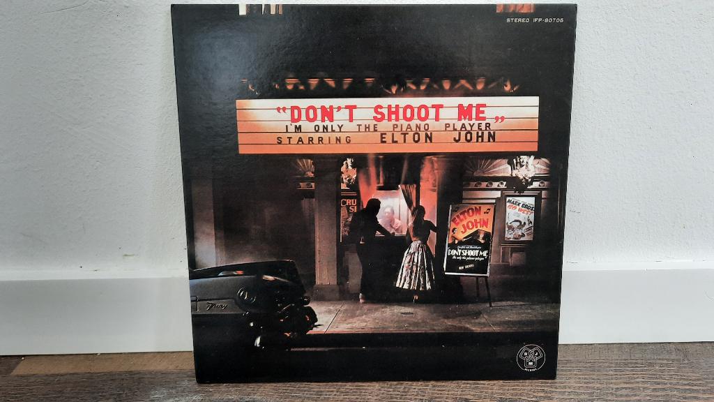 Elton John – Don't Shoot Me I'm Only The Piano Player LP, Gebruikt, Ophalen of Verzenden, 1970 - 1979, 12 inch