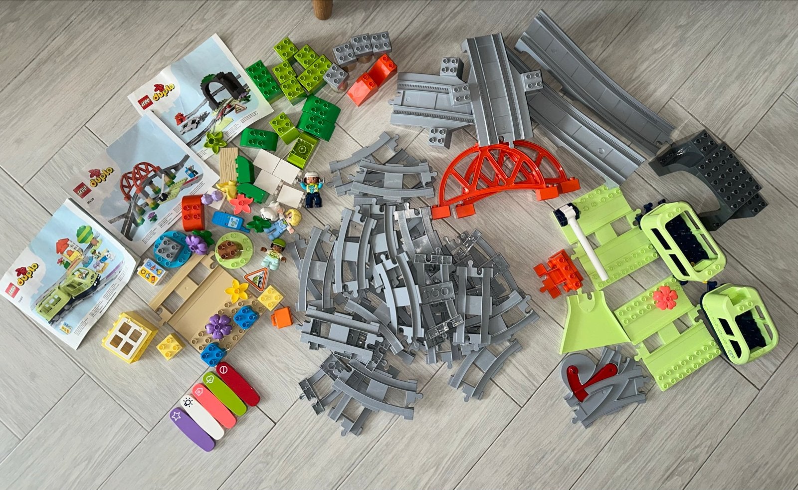 LEGO Duplo treinset met uitbreidingssets