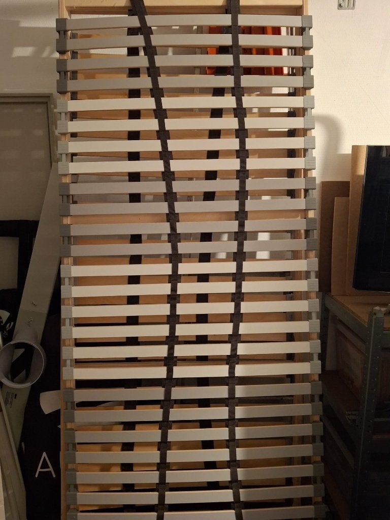 LATTEBODEm zoals nieuw GRATIS, Ophalen, 90 cm, Eenpersoons, Zo goed als nieuw