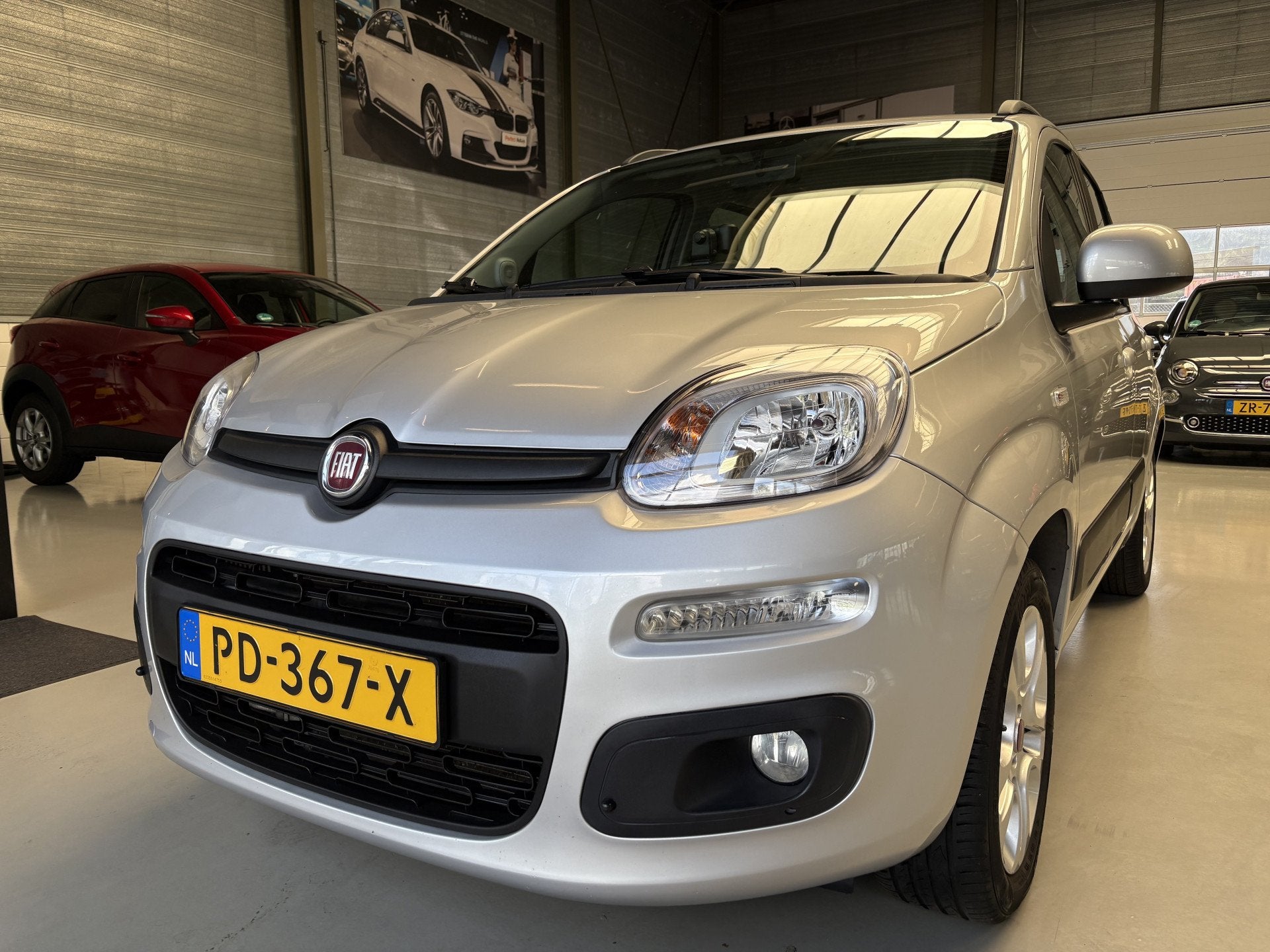 Fiat Panda 0.9 TwinAir Lounge Airco, Cruise, Lichtmetalen ve, Auto's, Stof, Panda, Origineel Nederlands, Bedrijf
